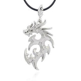 Collier Tribal Argent