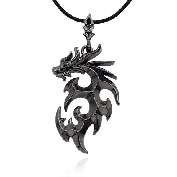 Collier Tribal Noir