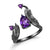 Bague Ailes Noires
