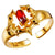 Bague Dorée Pierre