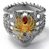 Bague dragon araignée