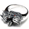 Bague dragon duo
