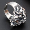 Bague dragon ethnique