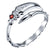 Bague dragon lame ardente