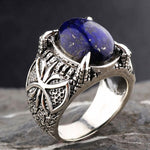 Bague dragon lapis lazuli