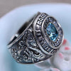 Bague dragon pierre précieuse