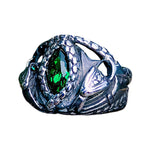 Bague dragon serpent