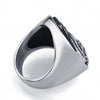 Bague Dragon Feng Shui (Acier)