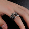Bague Dragon Griffe Destructrice (Acier)