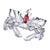 Bague Phoenix Argent