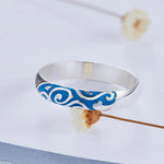 Bague vague argent 925