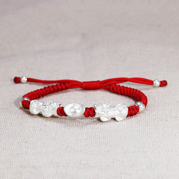 Bracelet Dragon Double Pixiu