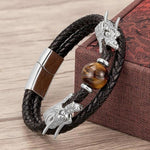 Bracelet dragon pierre naturelle
