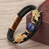 Bracelet dragon pierre naturelle