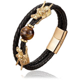Bracelet dragon pierre naturelle