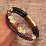 Bracelet dragon pixiu porte-bonheur