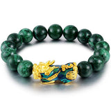 Bracelet Perle Verte