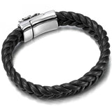 Bracelet Tressé Cuir