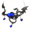 Collier coeur cristal