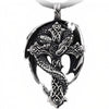 Collier Croix Avec Dragon