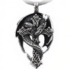 Collier Croix Avec Dragon