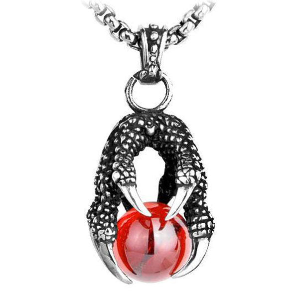 Collier Dragon Acier