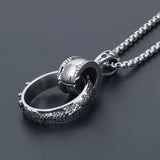 Collier Dragon Anneau