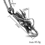 Collier Dragon Chinois