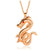 Coller Dragon Doré