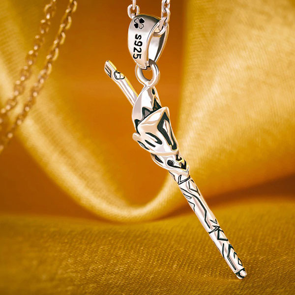 Collier dragon epee de rupture