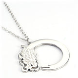 Collier dragon femme