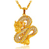 Collier Dragon Japonais Doré