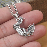 Collier Dragon Lunaire