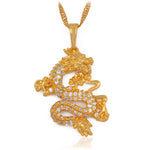 Collier dragon or