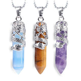 Collier Dragon Pierre Naturelle