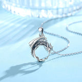Collier Dragon Pour Homme Argent