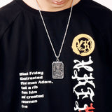 Collier Dragon Talisman (Acier)