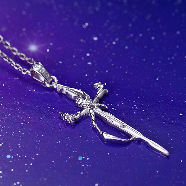 Collier glaive epee