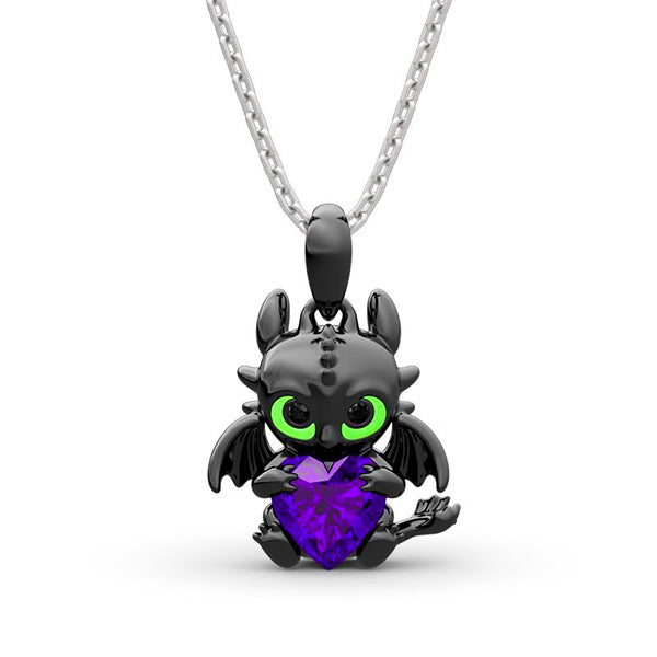 Collier Femme Haut De Gamme Perfectos Dragones - Ton Argenté - Longueur 21 Pouces - Neuf Sans Étiquettes