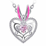 Collier Dragon<br> Lapin (Argent)