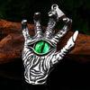 Collier Dragon Main Squelette (Acier)