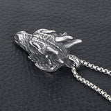 Collier Tête Dragon