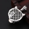Collier Dragon Tigre Blanc (Argent)