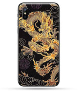 Coque Dragon Chinois Doré