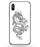 Coque Dragon<br> Noir (iPhone)