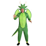 Déguisement Dragon Vert Adulte