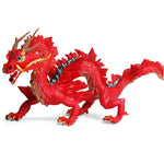 Figurine Dragon Chinois Rouge