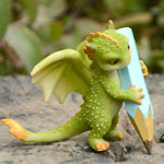 figurine dragon en résine