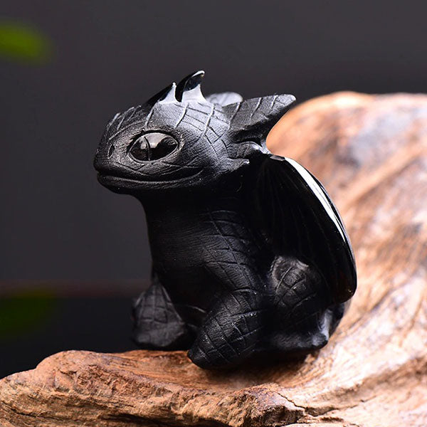 Figurine dragon krokmou