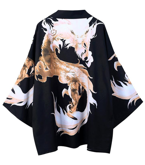 Kimono japonais homme noir